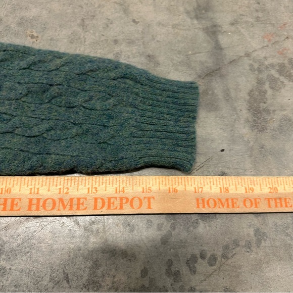 POLO Ralph Lauren mens cable knit 100% alpaca sweater XL - Picture 7 of 11